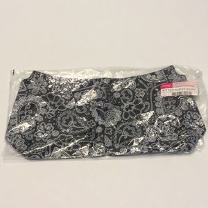thirty-one Fitted Purse Skirt Black Paisley Parade